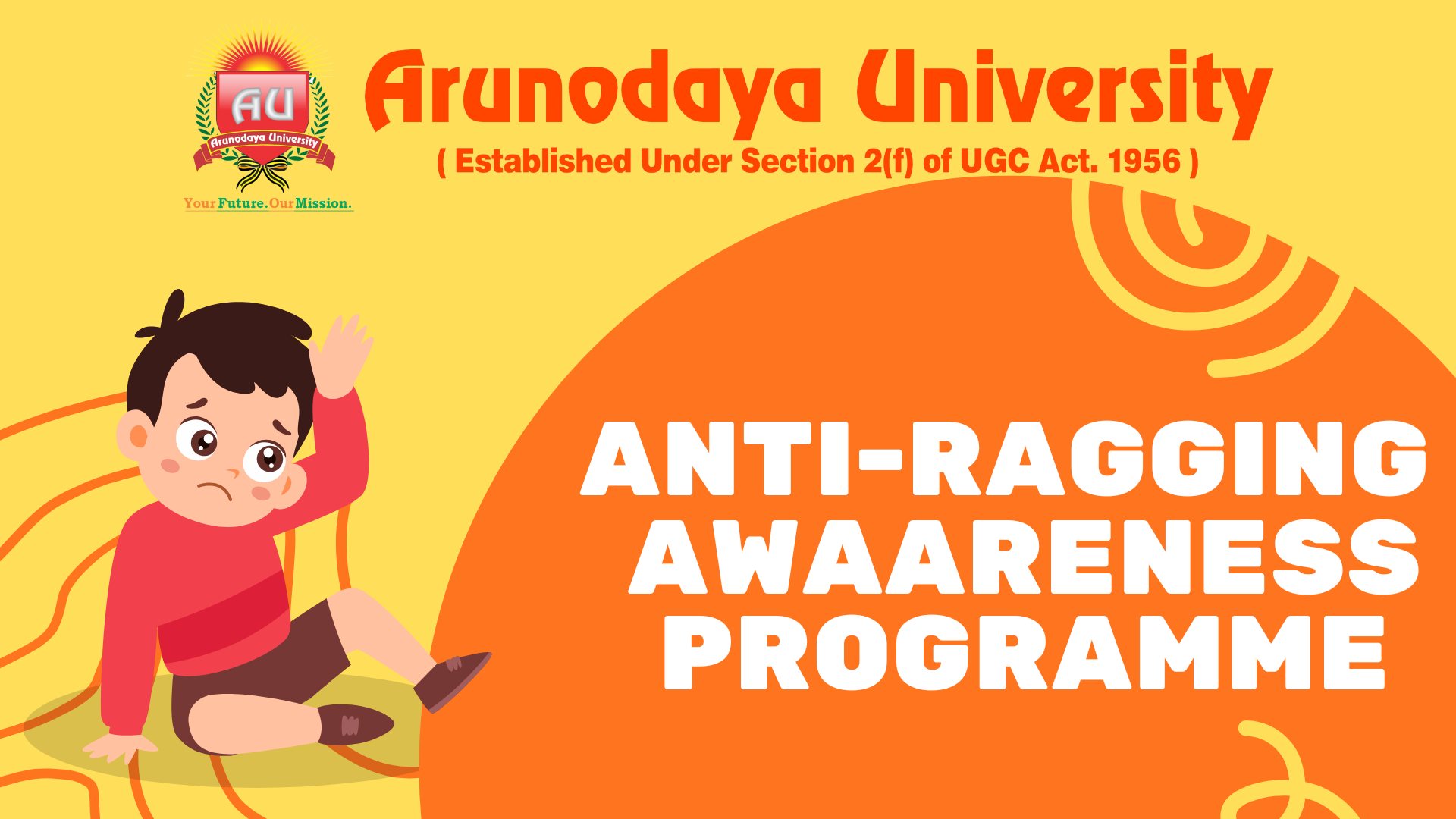 Anti ragging Programme Anti ragging Programme