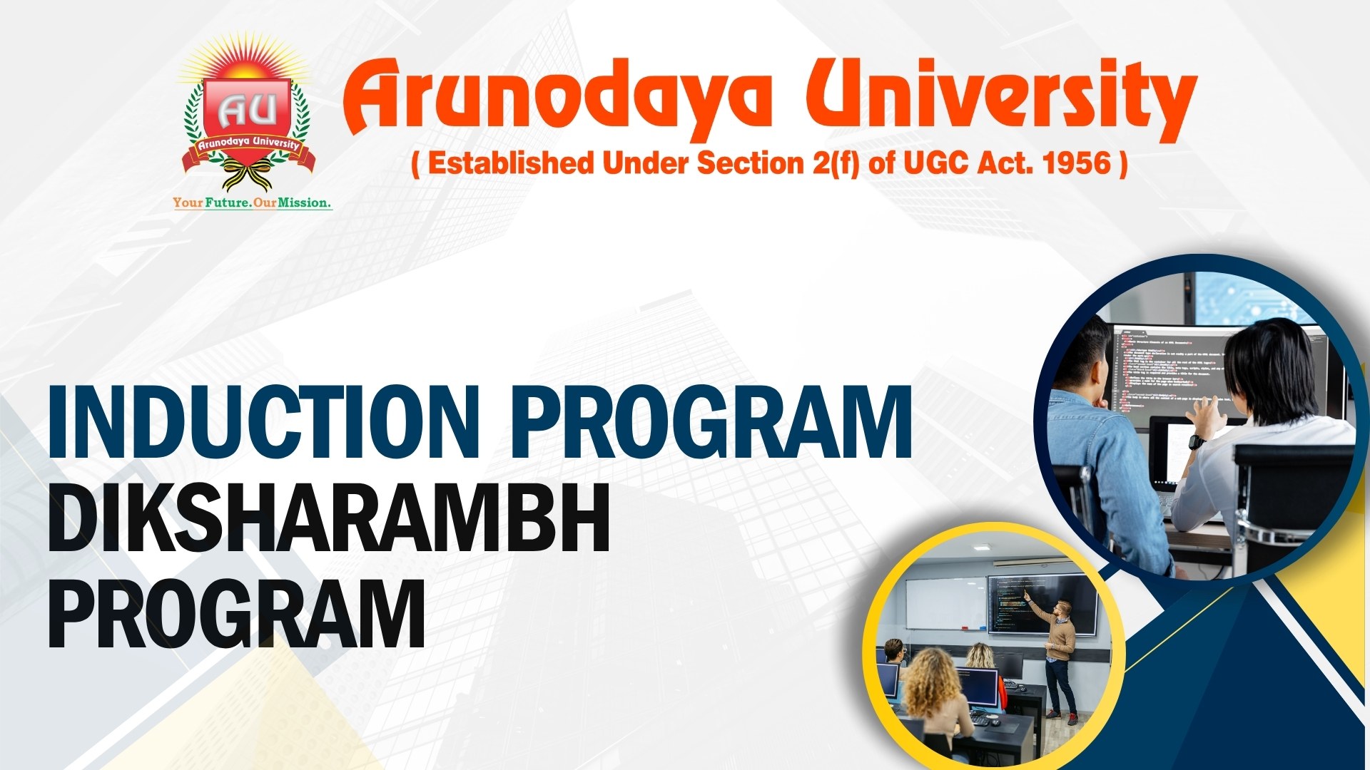 Induction Program (Diksharambh Program) Report Induction Program (Diksharambh Program) Report